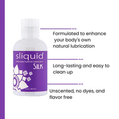 Silk – Sliquid Naturals Hybrid Lubricant