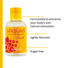 Tangerine Peach – Sliquid Naturals Flavored Lubricant Tangerine Peach – Sliquid Naturals Flavored Lubricant