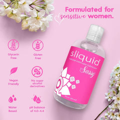 Sassy – Sliquid Naturals Water Based Lubricant Sassy – Sliquid Naturals Water Based Lubricant