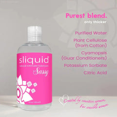 Sassy – Sliquid Naturals Water Based Lubricant Sassy – Sliquid Naturals Water Based Lubricant