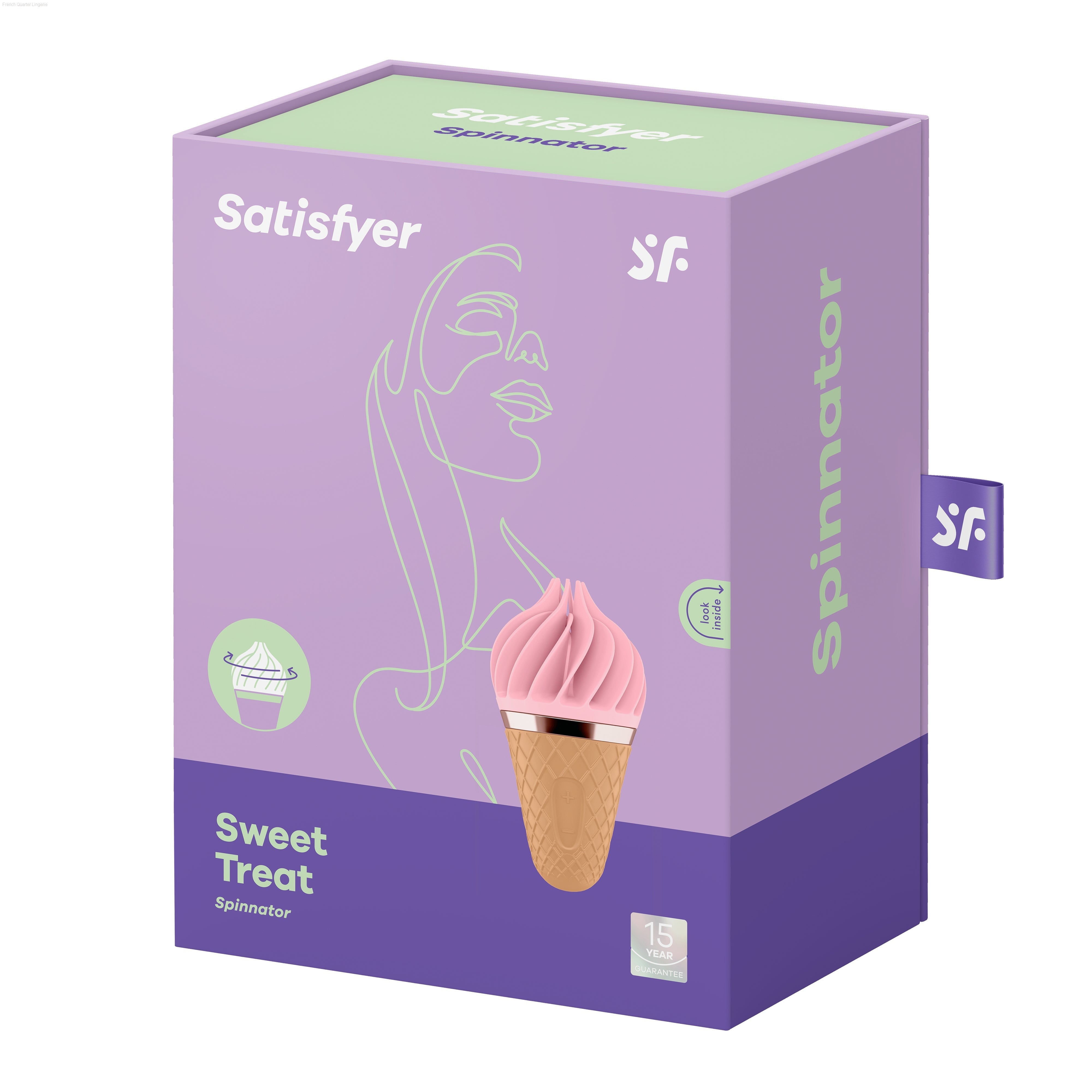 Rechargeable Vibrators - Satisfyer Sweet Treat Rechargeable Vibrators - Satisfyer Sweet Treat