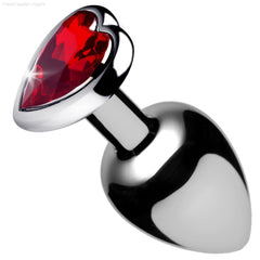 Heart Anal Plug-Large-French Quarter Lingerie Heart Anal Plug-Large-French Quarter Lingerie