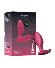We-Vibe Ditto+ Vibrating Bluetooth Anal Plug - Satin We-Vibe Ditto+ Vibrating Bluetooth Anal Plug - Satin