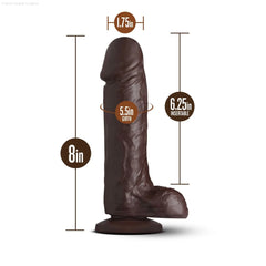 Loverboy The Movie Star Realistic 8-Inch Long Dildo With Balls & Suction Cup Base Loverboy The Movie Star Realistic 8-Inch Long Dildo With Balls & Suction Cup Base