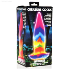 Unicorn Kiss Unicorn Tongue Glow-In-The-Dark Silicone Dildo Unicorn Kiss Unicorn Tongue Glow-In-The-Dark Silicone Dildo