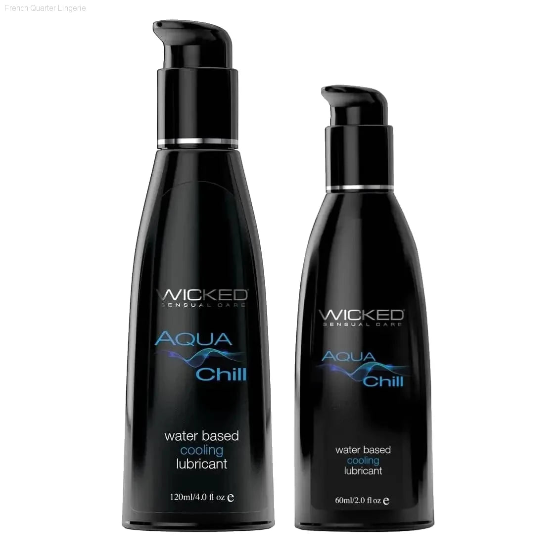 AQUA℠ Chill Cooling Water Based Lubricant-French Quarter Lingerie AQUA℠ Chill Cooling Water Based Lubricant-French Quarter Lingerie