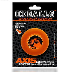 Axis - Rib Griphold Cockring-French Quarter Lingerie Axis - Rib Griphold Cockring-French Quarter Lingerie