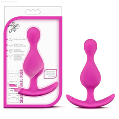 Luxe Explore 4.5-Inch Anal Plug With Handle Luxe Explore 4.5-Inch Anal Plug With Handle