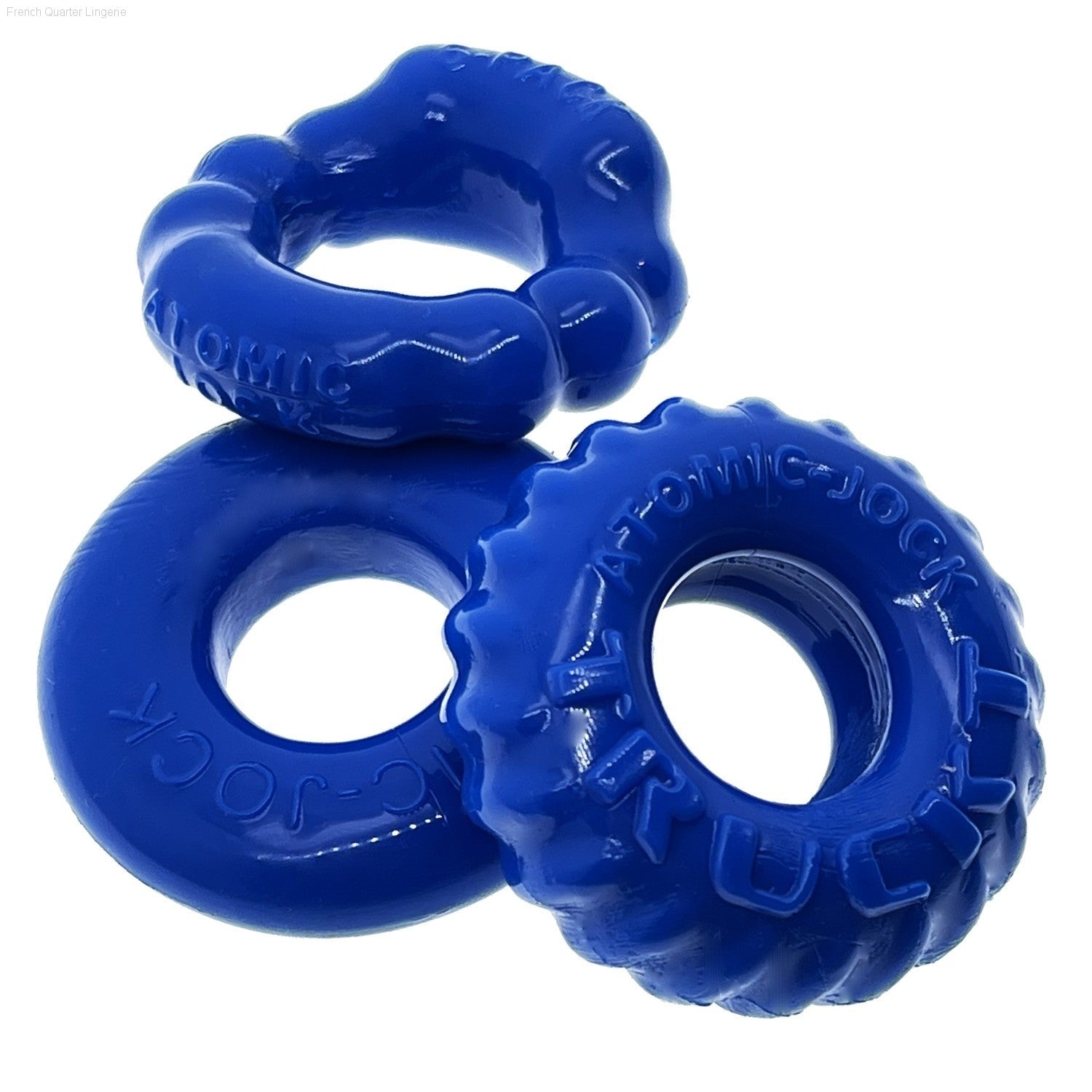 BONEMAKER 3-style boner-maker cockring 3-pack-French Quarter Lingerie BONEMAKER 3-style boner-maker cockring 3-pack-French Quarter Lingerie