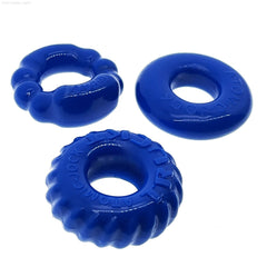 BONEMAKER 3-style boner-maker cockring 3-pack-French Quarter Lingerie BONEMAKER 3-style boner-maker cockring 3-pack-French Quarter Lingerie