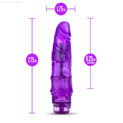 B Yours Vibe #3 Realistic 7.25-Inch Long Vibrating Dildo-French Quarter Lingerie B Yours Vibe #3 Realistic 7.25-Inch Long Vibrating Dildo-French Quarter Lingerie