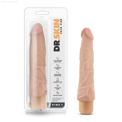 Dr. Skin Cock Vibe 1 Realistic 9-Inch Long Vibrating Dildo-French Quarter Lingerie Dr. Skin Cock Vibe 1 Realistic 9-Inch Long Vibrating Dildo-French Quarter Lingerie