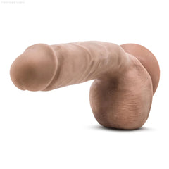 Au Naturel Macho Realistic 8.5-Inch Long Dildo With Balls & Suction Cup Base-French Quarter Lingerie Au Naturel Macho Realistic 8.5-Inch Long Dildo With Balls & Suction Cup Base-French Quarter Lingerie