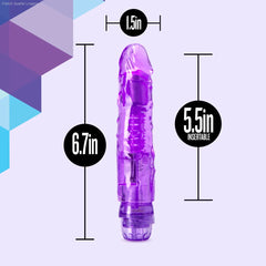 Naturally Yours The Little One 6.70-Inch Long Vibrating Dildo Naturally Yours The Little One 6.70-Inch Long Vibrating Dildo