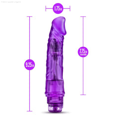 B Yours Vibe 6 Realistic 8.5-Inch Long Vibrating Dildo-French Quarter Lingerie B Yours Vibe 6 Realistic 8.5-Inch Long Vibrating Dildo-French Quarter Lingerie