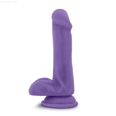 Au Naturel Bold Delight Realistic 6-Inch Long Dildo With Balls & Suction Cup Base-French Quarter Lingerie Au Naturel Bold Delight Realistic 6-Inch Long Dildo With Balls & Suction Cup Base-French Quarter Lingerie