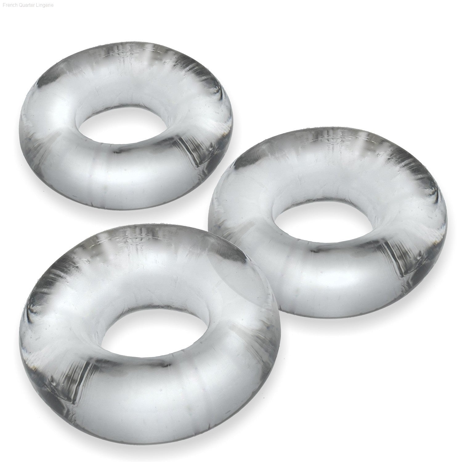 FAT WILLY 3-pack thick no-roll cockrings-French Quarter Lingerie FAT WILLY 3-pack thick no-roll cockrings-French Quarter Lingerie