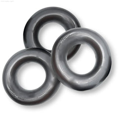 FAT WILLY 3-pack thick no-roll cockrings-French Quarter Lingerie FAT WILLY 3-pack thick no-roll cockrings-French Quarter Lingerie