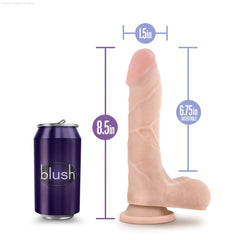 Au Naturel Mister Perfect Realistic 8.5-Inch Long Dildo With Balls & Suction Cup Base-French Quarter Lingerie Au Naturel Mister Perfect Realistic 8.5-Inch Long Dildo With Balls & Suction Cup Base-French Quarter Lingerie