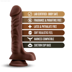 Loverboy The DJ Realistic 9-Inch Long Dildo With Balls & Suction Cup Base Loverboy The DJ Realistic 9-Inch Long Dildo With Balls & Suction Cup Base