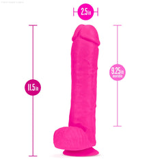 Blush Au Naturel Bold Daddy Realistic 14-Inch Long Dildo With Balls & Suction Cup Base-French Quarter Lingerie Blush Au Naturel Bold Daddy Realistic 14-Inch Long Dildo With Balls & Suction Cup Base-French Quarter Lingerie