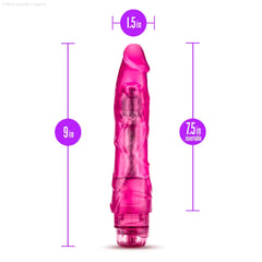B Yours Vibe #1 Realistic 9-Inch Long Vibrating Dildo-French Quarter Lingerie B Yours Vibe #1 Realistic 9-Inch Long Vibrating Dildo-French Quarter Lingerie