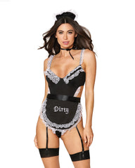 Dreamgirl French Maid Fantasy Roleplay Set-French Quarter Lingerie Dreamgirl French Maid Fantasy Roleplay Set-French Quarter Lingerie