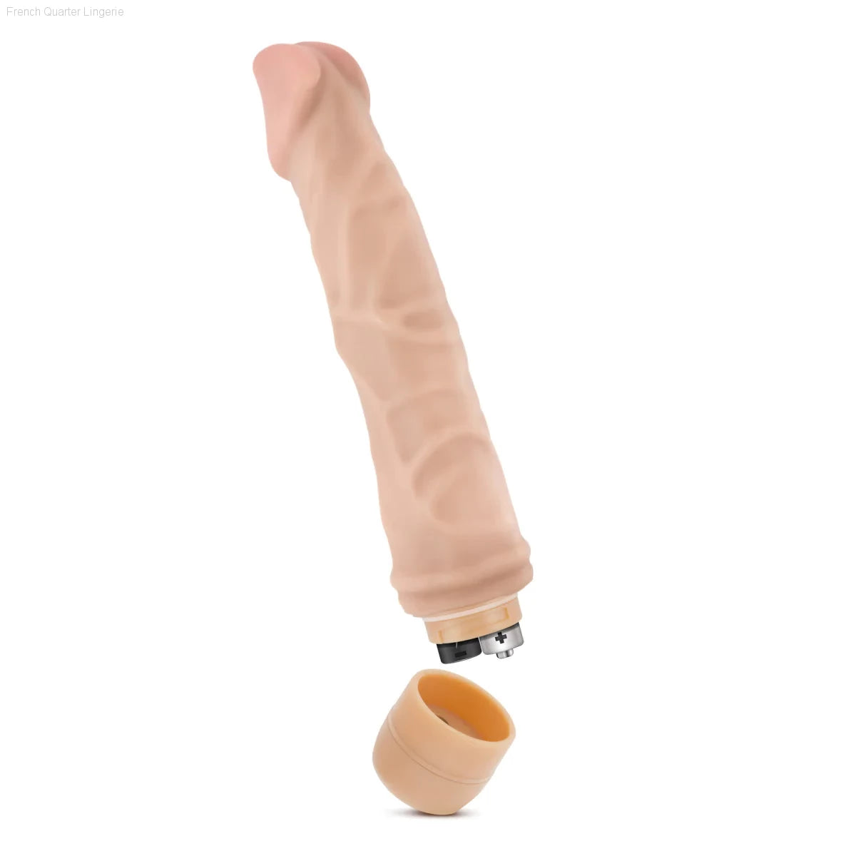Dr. Skin Cock Vibe 6 Realistic 8.75-Inch Long Vibrating Dildo-French Quarter Lingerie Dr. Skin Cock Vibe 6 Realistic 8.75-Inch Long Vibrating Dildo-French Quarter Lingerie