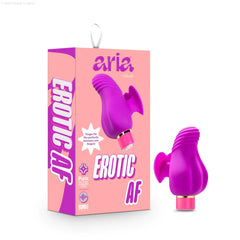 Aria Erotic AF Curved 3.25-Inch Vibrating Rechargeable Mini Vibrator-French Quarter Lingerie Aria Erotic AF Curved 3.25-Inch Vibrating Rechargeable Mini Vibrator-French Quarter Lingerie