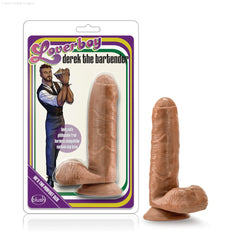 Loverboy Derek The Bartender Realistic 7-Inch Long Dildo With Balls & Suction Cup Base Loverboy Derek The Bartender Realistic 7-Inch Long Dildo With Balls & Suction Cup Base