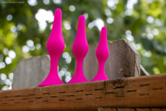 Luxe Beginner Kit Anal Plug With Suction Cup Base Luxe Beginner Kit Anal Plug With Suction Cup Base