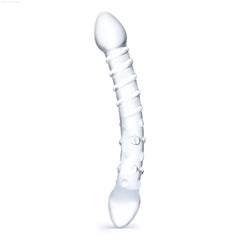 Double Trouble Glass Dildo-French Quarter Lingerie Double Trouble Glass Dildo-French Quarter Lingerie