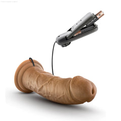 Dr. Skin Dr. Joe Realistic 8.0-Inch Long Remote Control Vibrating Dildo With Suction Cup Base-French Quarter Lingerie Dr. Skin Dr. Joe Realistic 8.0-Inch Long Remote Control Vibrating Dildo With Suction Cup Base-French Quarter Lingerie