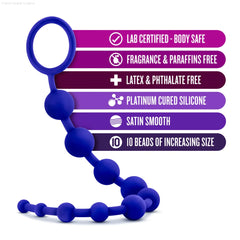Luxe 12.5-Inch Anal Beads Luxe 12.5-Inch Anal Beads