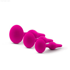 Luxe Beginner Kit Anal Plug With Suction Cup Base Luxe Beginner Kit Anal Plug With Suction Cup Base