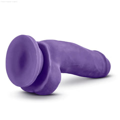 Au Naturel Bold Beefy Realistic 7-Inch Long Dildo With Balls & Suction Cup Base-French Quarter Lingerie Au Naturel Bold Beefy Realistic 7-Inch Long Dildo With Balls & Suction Cup Base-French Quarter Lingerie
