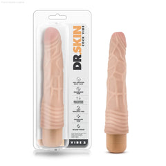 Dr. Skin Cock Vibe 2 Realistic 9-Inch Long Vibrating Dildo-French Quarter Lingerie Dr. Skin Cock Vibe 2 Realistic 9-Inch Long Vibrating Dildo-French Quarter Lingerie