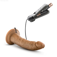 Dr. Skin Dr. Dave Realistic 7.5-Inch Long Remote Control Vibrating Dildo With Suction Cup Base-French Quarter Lingerie Dr. Skin Dr. Dave Realistic 7.5-Inch Long Remote Control Vibrating Dildo With Suction Cup Base-French Quarter Lingerie