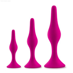 Luxe Beginner Kit Anal Plug With Suction Cup Base Luxe Beginner Kit Anal Plug With Suction Cup Base