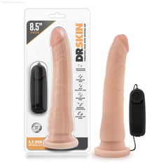 Dr. Skin Realistic Curved G-Spot 8.5-Inch Long Remote Control Vibrating Dildo With Suction Cup Base-French Quarter Lingerie Dr. Skin Realistic Curved G-Spot 8.5-Inch Long Remote Control Vibrating Dildo With Suction Cup Base-French Quarter Lingerie