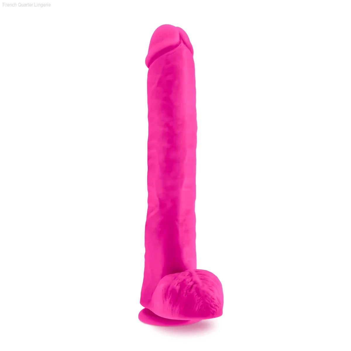 Blush Au Naturel Bold Daddy Realistic 14-Inch Long Dildo With Balls & Suction Cup Base-French Quarter Lingerie Blush Au Naturel Bold Daddy Realistic 14-Inch Long Dildo With Balls & Suction Cup Base-French Quarter Lingerie