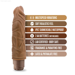 Dr. Skin Cock Vibe 10 Realistic 8.5-Inch Long Vibrating Dildo-French Quarter Lingerie Dr. Skin Cock Vibe 10 Realistic 8.5-Inch Long Vibrating Dildo-French Quarter Lingerie