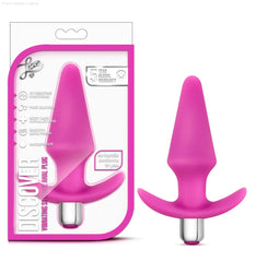 Luxe Discover 5-Inch Vibrating Anal Plug With Handle Luxe Discover 5-Inch Vibrating Anal Plug With Handle