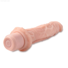 Dr. Skin Silicone Dr. Richard 9.75-Inch Long Vibrating Dildo-French Quarter Lingerie Dr. Skin Silicone Dr. Richard 9.75-Inch Long Vibrating Dildo-French Quarter Lingerie