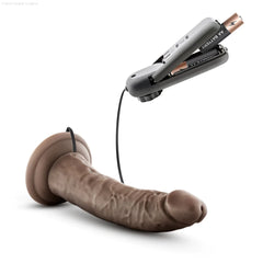 Dr. Skin Dr. Dave Realistic 7.5-Inch Long Remote Control Vibrating Dildo With Suction Cup Base-French Quarter Lingerie Dr. Skin Dr. Dave Realistic 7.5-Inch Long Remote Control Vibrating Dildo With Suction Cup Base-French Quarter Lingerie