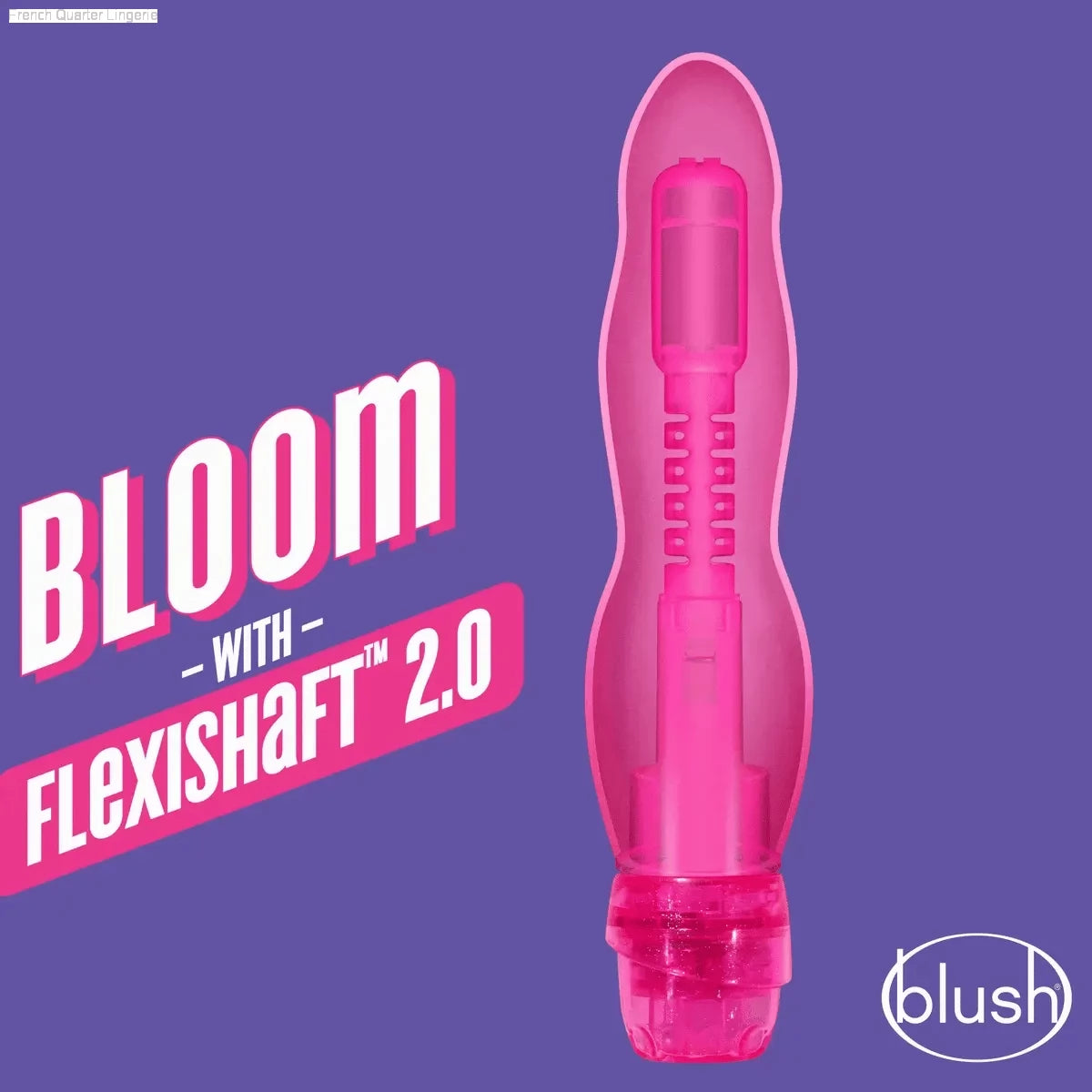 Battery Operated Vibrators - Naturally Yours Bloom 6.75-Inch Vibrator Battery Operated Vibrators - Naturally Yours Bloom 6.75-Inch Vibrator