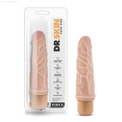 Dr. Skin Cock Vibe 3 Realistic 7.25-Inch Long Vibrating Dildo-French Quarter Lingerie Dr. Skin Cock Vibe 3 Realistic 7.25-Inch Long Vibrating Dildo-French Quarter Lingerie