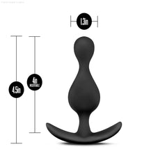 Luxe Explore 4.5-Inch Anal Plug With Handle Luxe Explore 4.5-Inch Anal Plug With Handle