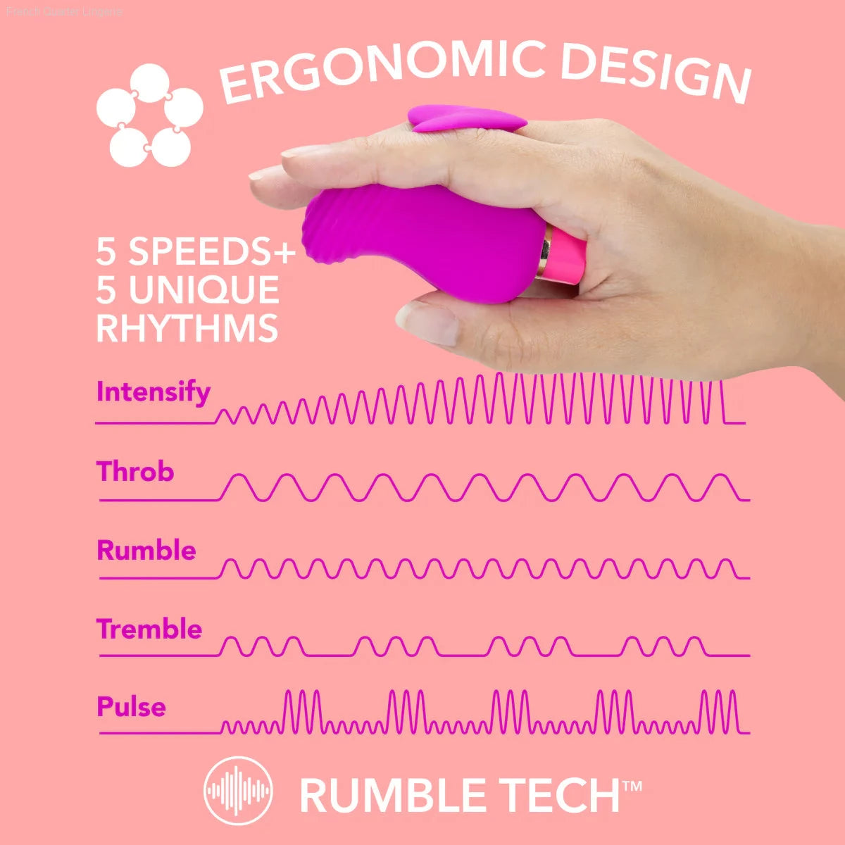 Aria Erotic AF Curved 3.25-Inch Vibrating Rechargeable Mini Vibrator-French Quarter Lingerie Aria Erotic AF Curved 3.25-Inch Vibrating Rechargeable Mini Vibrator-French Quarter Lingerie
