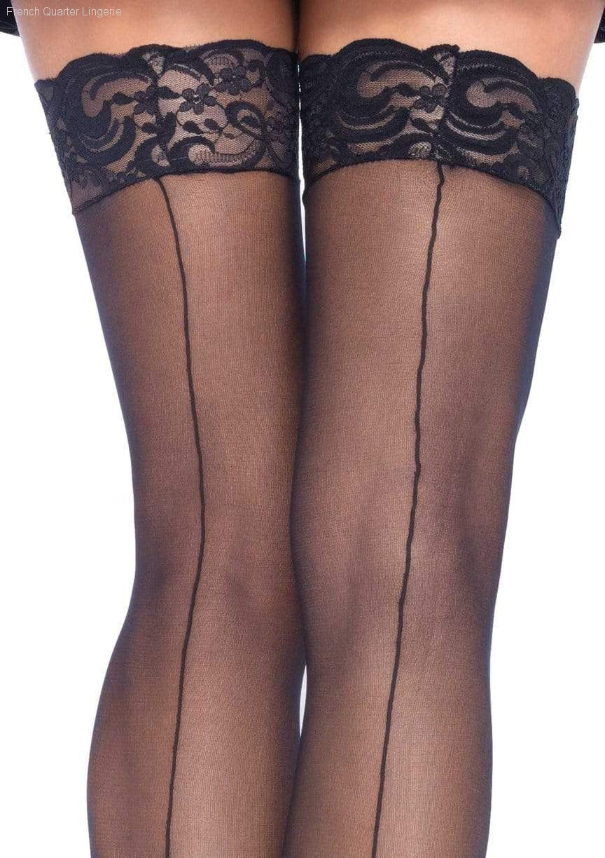Stockings - Nuna Sheer Thigh High Stockings Stockings - Nuna Sheer Thigh High Stockings